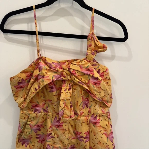 FARM Rio Vibrant Yellow Floral Jumpsuit - Picture 7 of 11